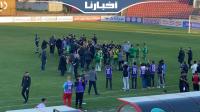 فرحة لاعبي الرجاء بعد الديربي وبودريقة يعانق اللاعبين ومشاداة بين حيمود وموهوب